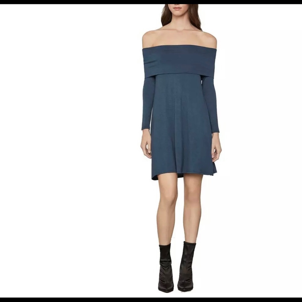 BCBG off shoulder dress